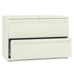 HON 700 Series Two-Drawer Lateral File, 42w x 19-1/4d, Putty HON792LL