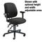 HON 7700 Series Asynchronous Swivel/Tilt Task chair, Seat Glide, Black HON7708AB10T