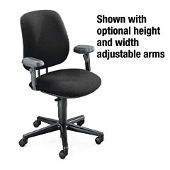 Hon Boda Honmh01mm10c HON® 7700 Series Swivel Task Chair, Black