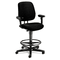 HON 7700 Series Swivel Task stool, Black HON7705AB10T