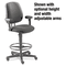 HON 7700 Series Swivel Task stool, Gray HON7705AB12T