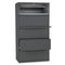HON 800 Series Five-Drawer Lateral File, Roll-Out/Posting Shelves, 36w x 67h, Charcl HON885LS