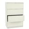 HON 800 Series Four-Drawer Lateral File, 36w x 19-1/4d x 53-1/4h, Putty HON884LL