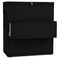 HON 800 Series Three-Drawer Lateral File, 36w x 19-1/4d x 40-7/8h, Black HON883LP