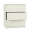 HON 800 Series Three-Drawer Lateral File, 36w x 19-1/4d x 40-7/8h, Putty HON883LL