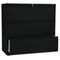 HON 800 Series Three-Drawer Lateral File, 42w x 19-1/4d x 40-7/8h, Black HON893LP
