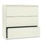 HON 800 Series Three-Drawer Lateral File, 42w x 19-1/4d x 40-7/8h, Putty HON893LL