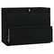 HON 800 Series Two-Drawer Lateral File, 36w x 19-1/4d x 28-3/8h, Black HON882LP