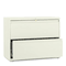 HON 800 Series Two-Drawer Lateral File, 36w x 19-1/4d x 28-3/8h, Putty HON882LL