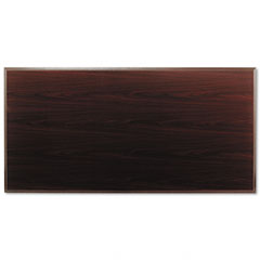 HON 94000 Series Rectangular Table Top, 72w x 36d, Mahogany HON94672N