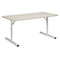 HON Adjustable Height Training Table, Rectangular, 60w x 30d x 32-1/2h, Light Gray HONED3060NQQQ