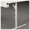 HON Adjustable Height Training Table, Rectangular, 60w x 30d x 32-1/2h, Light Gray HONED3060NQQQ