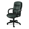 HON Allure Executive High-Back Swivel/Tilt Chair, Green Leather HON3301SS98T