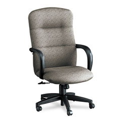 HON Allure Executive High-Back Swivel/Tilt Chair, Lava Fabric HON3301BE19T