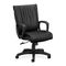 HON Ampere Leather Executive Seating, Black Leather, Plastic Base HON2291ST11T