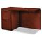 HON Arrive Left Return For Right Pedestal Desk, 48w x 24d x 29-1/2h, Henna Cherry HONVW182LC1Z9JJ