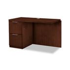 HON Arrive Left Return For Right Pedestal Desk, 48w x 24d x 29-1/2h, Shaker Cherry HONVW182LC1Z9FF