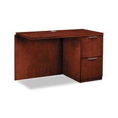 HON Arrive Right Return For Left Pedestal Desk, 48w x 24d x 29-1/2h, Henna Cherry HONVW182RC1Z9JJ