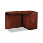 HON Arrive Right Return For Left Pedestal Desk, 48w x 24d x 29-1/2h, Henna Cherry HONVW182RC1Z9JJ