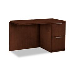 HON Arrive Right Return For Left Pedestal Desk, 48w x 24d x 29-1/2h, Shaker Cherry HONVW182RC1Z9FF