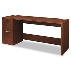 HON Attune Series Left Pedestal Credenza, 72w x 24d x 29-1/2h, Shaker Cherry HON11808LFF