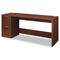 HON Attune Series Left Pedestal Credenza, 72w x 24d x 29-1/2h, Shaker Cherry HON11808LFF