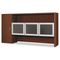 HON Attune Stack-On/Storage Cabinet, Frosted Doors, 72 x 14-5/8 x 37-1/8, Shaker CY HON118314GFF