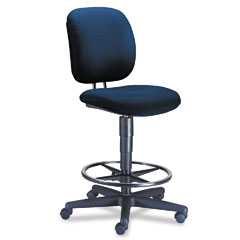 HON ComforTask Task Swivel Stool, Blue HON5905AB90T