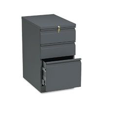 HON Efficiencies Mobile Pedestal File w/One File/Two Box Drawers, 22-7/8d, CCY HON33723RS