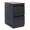 HON Efficiencies Mobile Pedestal File w/Two File Drawers, 22-7/8d, Black HON33823RP
