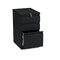 HON Efficiencies Mobile Pedestal File with One File/Two Box Drawers, 19-7/8d, Black HON33720RP