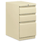 HON Efficiencies Mobile Pedestal File with One File/Two Box Drawers, 22-7/8d, Putty HON33723RL