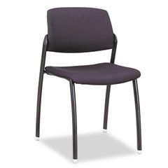 HON F3 Series Armless Guest Chair, Black Upholstery HONFG07NT10