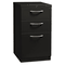 HON Flagship Mobile Box/Box/File Pedestal, Arch Pull, 19-7/8d, Black HON18720AP