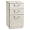 HON Flagship Mobile Box/Box/File Pedestal, Arch Pull, 19-7/8d, Light Gray HON18720AQ