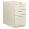 HON Flagship Mobile Box/Box/File Pedestal, Arch Pull, 28-7/8d, Light Gray HON18730AQ