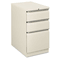 HON Flagship Mobile Box/Box/File Pedestal, Full Radius Pull, 22-7/8d, Light Gray HON18723RQ
