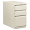 HON Flagship Mobile Box/Box/File Pedestal, Full Radius Pull, 28-7/8d, Light Gray HON18730RQ