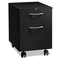 HON Flagship Mobile Box/File Pedestal, Arch Pull, 22-7/8" Deep, Black HON15923ALP