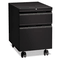 HON Flagship Mobile Box/File Pedestal, Full Radius Pull, 22-7/8" Deep, Black HON15923RLP
