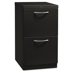 HON Flagship Mobile File/File Pedestal, Arch Pull, 19-7/8d, Charcoal HON18820AS