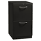 HON Flagship Mobile File/File Pedestal, Arch Pull, 19-7/8d, Charcoal HON18820AS
