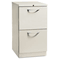 HON Flagship Mobile File/File Pedestal, Arch Pull, 19-7/8d, Light Gray HON18820AQ