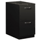 HON Flagship Mobile File/File Pedestal, Arch Pull, 22-7/8d, Black HON18823AP