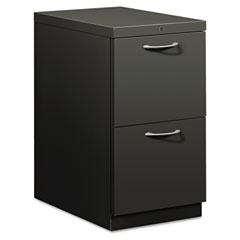 HON Flagship Mobile File/File Pedestal, Arch Pull, 22-7/8d, Charcoal HON18823AS