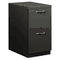 HON Flagship Mobile File/File Pedestal, Arch Pull, 22-7/8d, Charcoal HON18823AS
