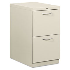 HON Flagship Mobile File/File Pedestal, Arch Pull, 22-7/8d, Light Gray HON18823AQ