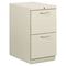 HON Flagship Mobile File/File Pedestal, Arch Pull, 22-7/8d, Light Gray HON18823AQ