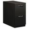 HON Flagship Mobile File/File Pedestal, Arch Pull, 28-7/8d, Black HON18830AP