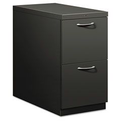 HON Flagship Mobile File/File Pedestal, Arch Pull, 28-7/8d, Charcoal HON18830AS